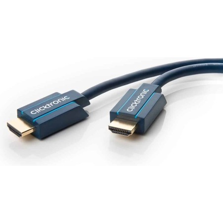 ClickTronic Casual Series 2m HDMI Male to HDMI Male Cable - High-Quality, Reliable Connectivity for Stunning HD Performance